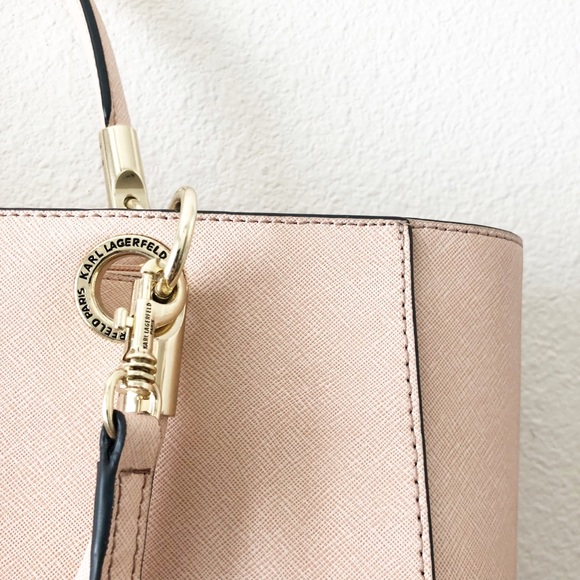 Karl Lagerfeld Paris Blush Purse - Picture 7 of 8